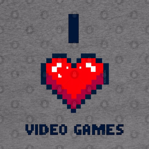 I heart video games by Sketchy